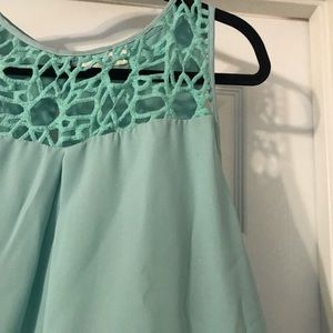 Boutique light blue dress